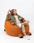 Tiger Bean Bag Chair Cover