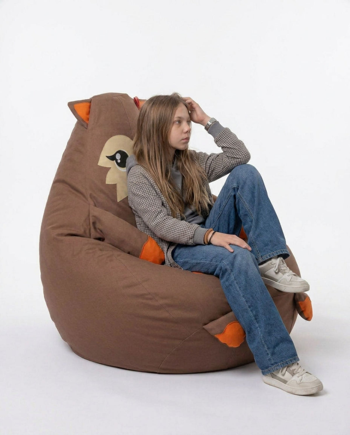 Cute Cat Bean Bag Chair Cover