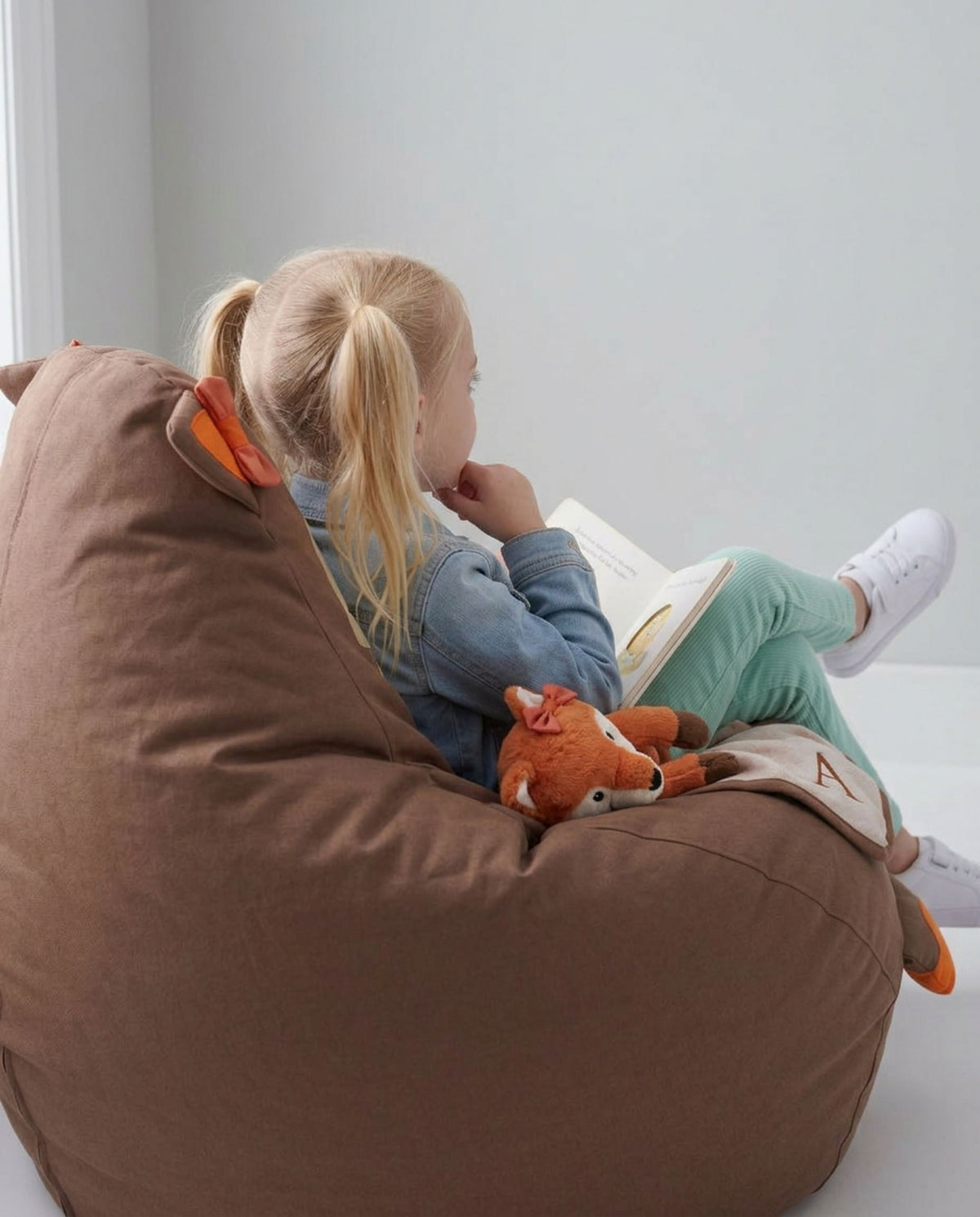 Cute Cat Bean Bag Chair Cover