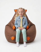 Cute Cat Bean Bag Chair Cover