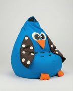 Owl Polka Dot Bean Bag Chair Cover