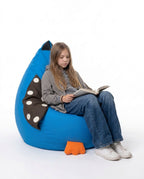 Owl Polka Dot Bean Bag Chair Cover