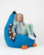 Owl Polka Dot Bean Bag Chair Cover