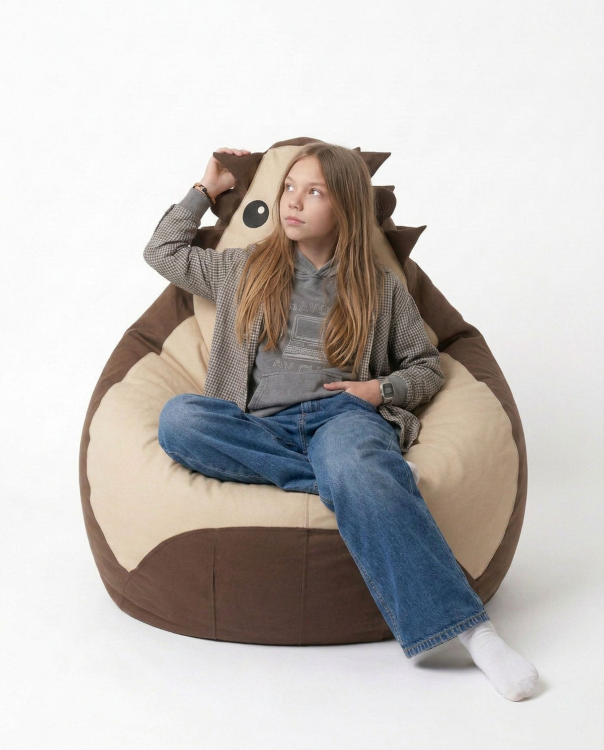 Hedgehog Bean Bag Chair Cover
