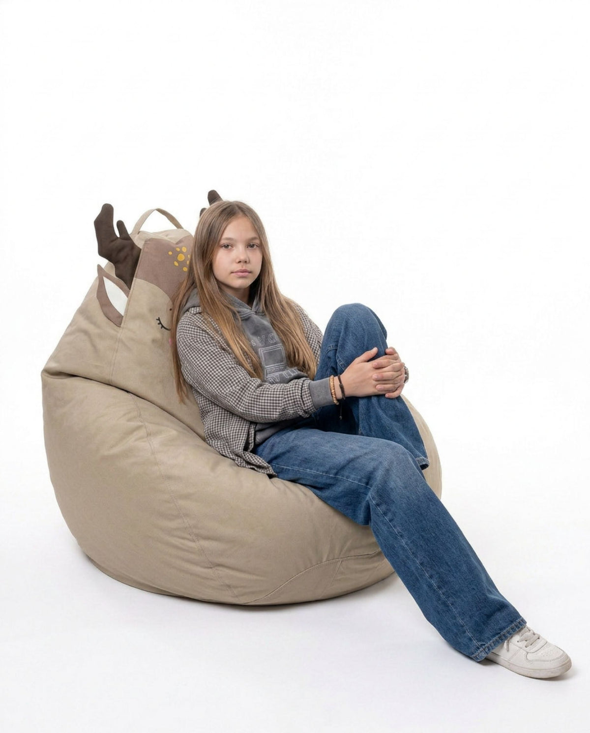 Cute Deer Bean Bag Chair Cover
