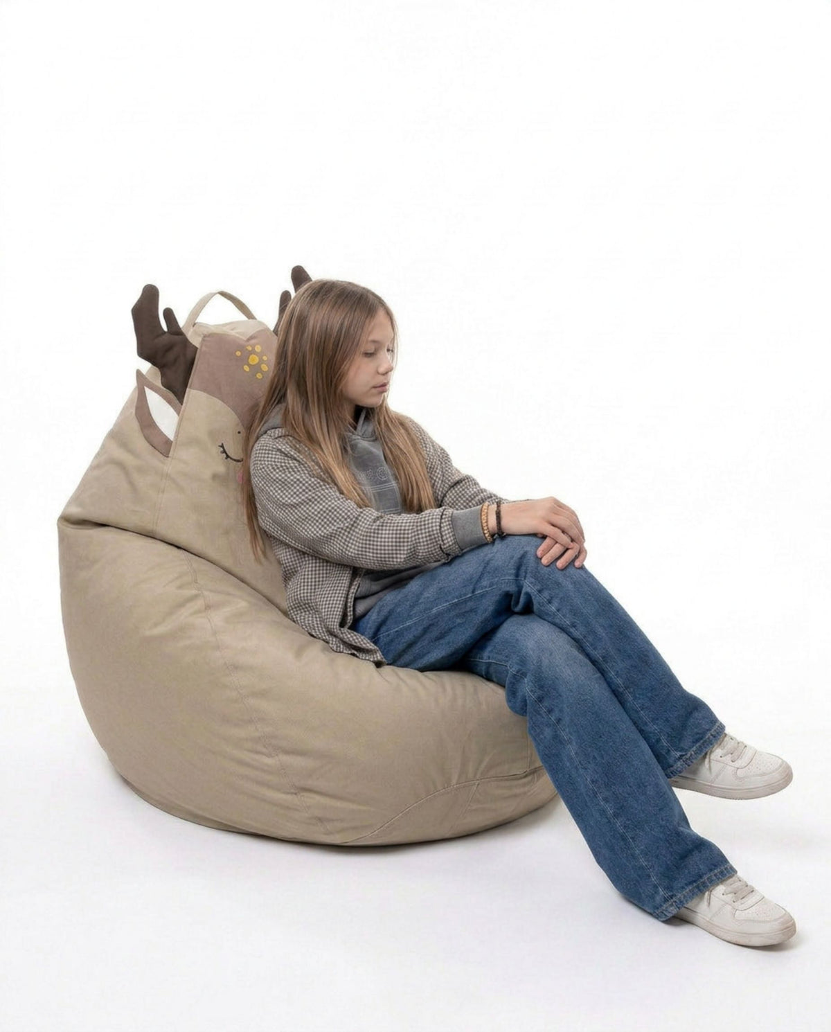 Cute Deer Bean Bag Chair Cover