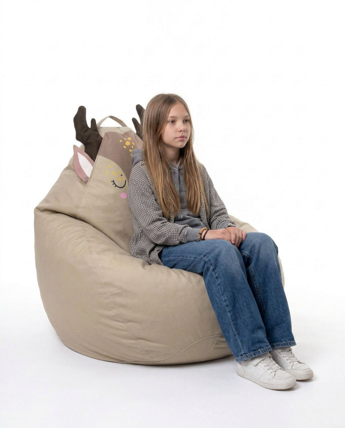 Cute Deer Bean Bag Chair Cover