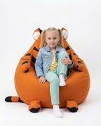 Tiger Bean Bag Chair Cover