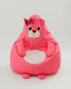 Pink Cat Bean Bag Chair