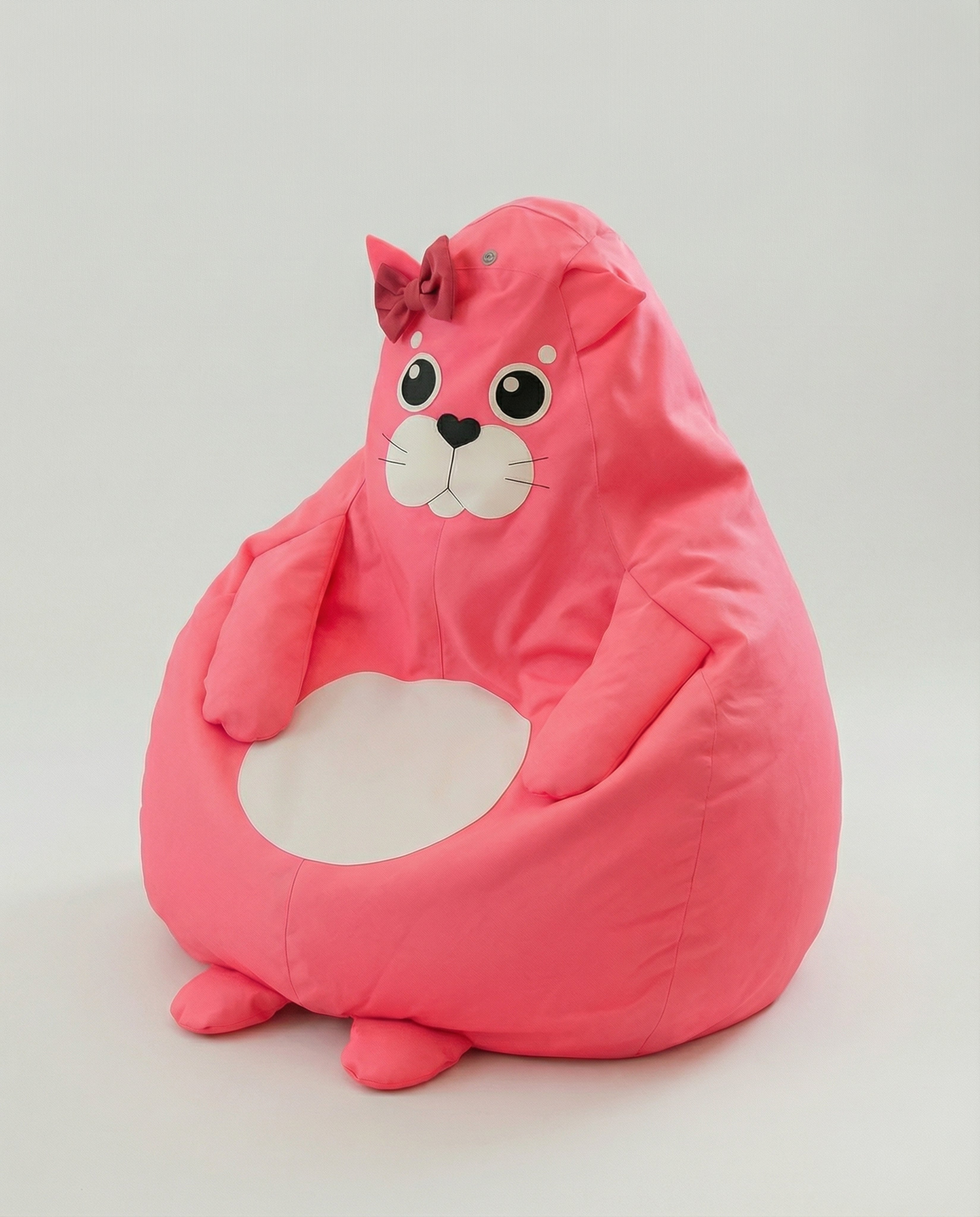 Pink Cat Bean Bag Chair