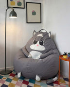 Cat Bean Bag Chair Cover