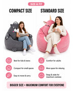 Cute Seal Bean Bag Chair Cover