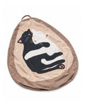 Hugging Cats Bean Bag Chair Cover