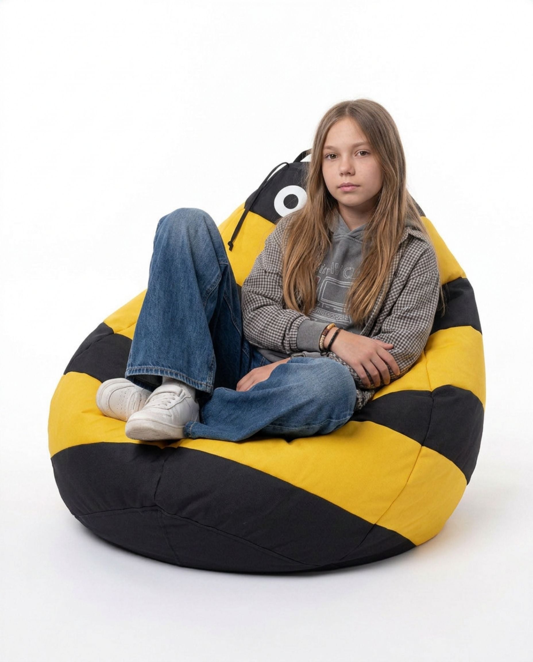 Bee Bean Bag Chair Cover