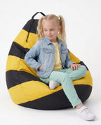 Bee Bean Bag Chair Cover