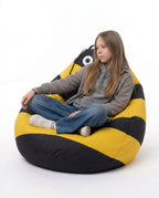 Bee Bean Bag Chair Cover