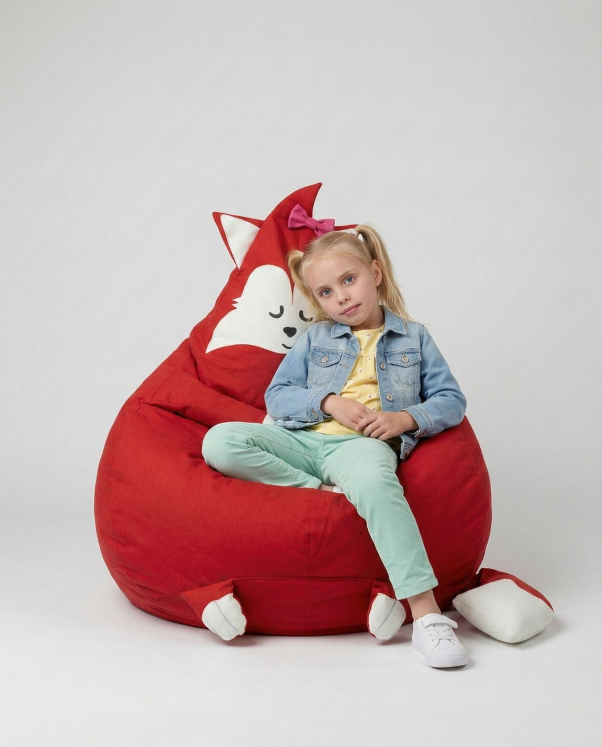 Fox Bean Bag Chair Cover