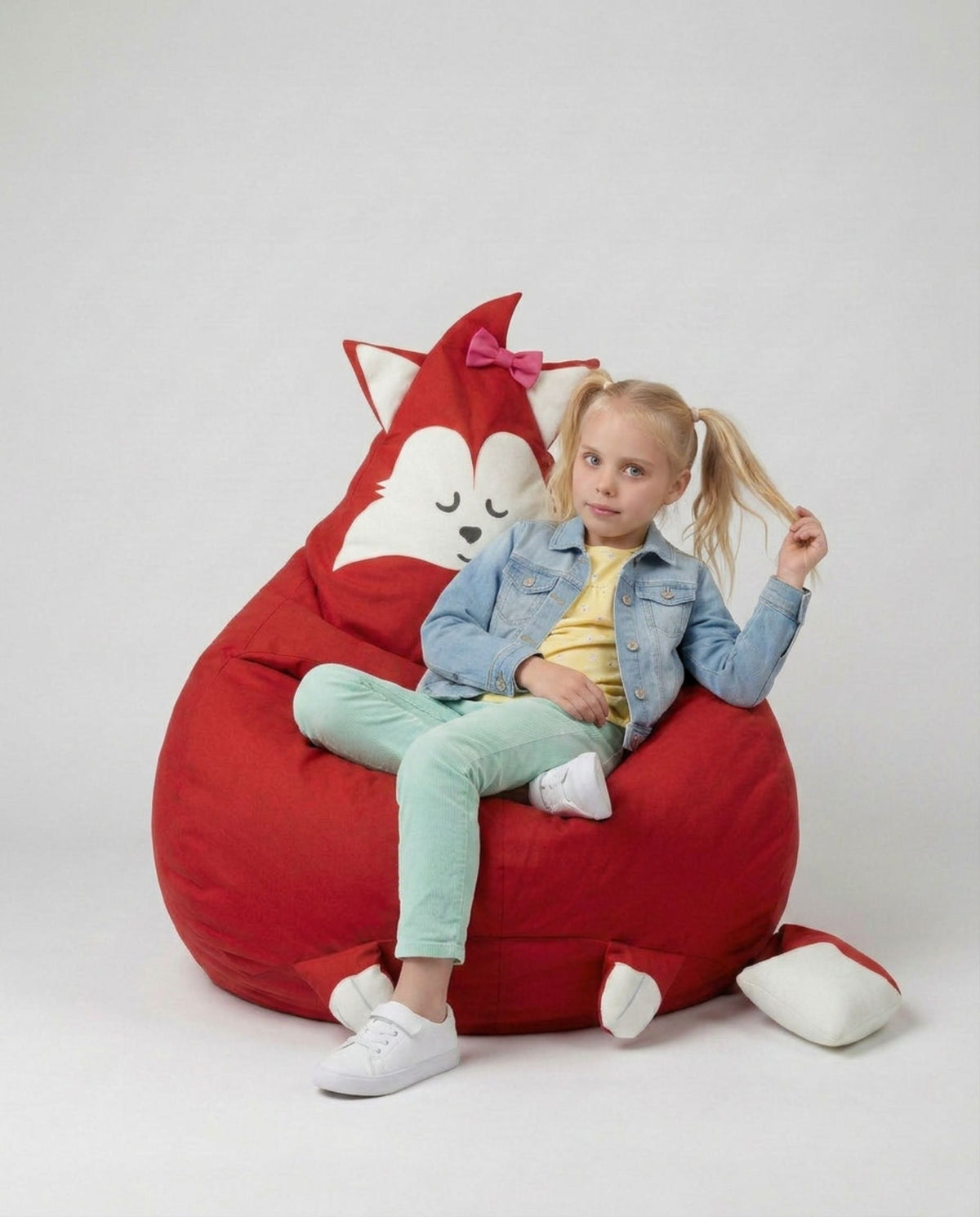 Fox Bean Bag Chair Cover