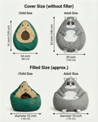 Cute Cat Bean Bag Chair