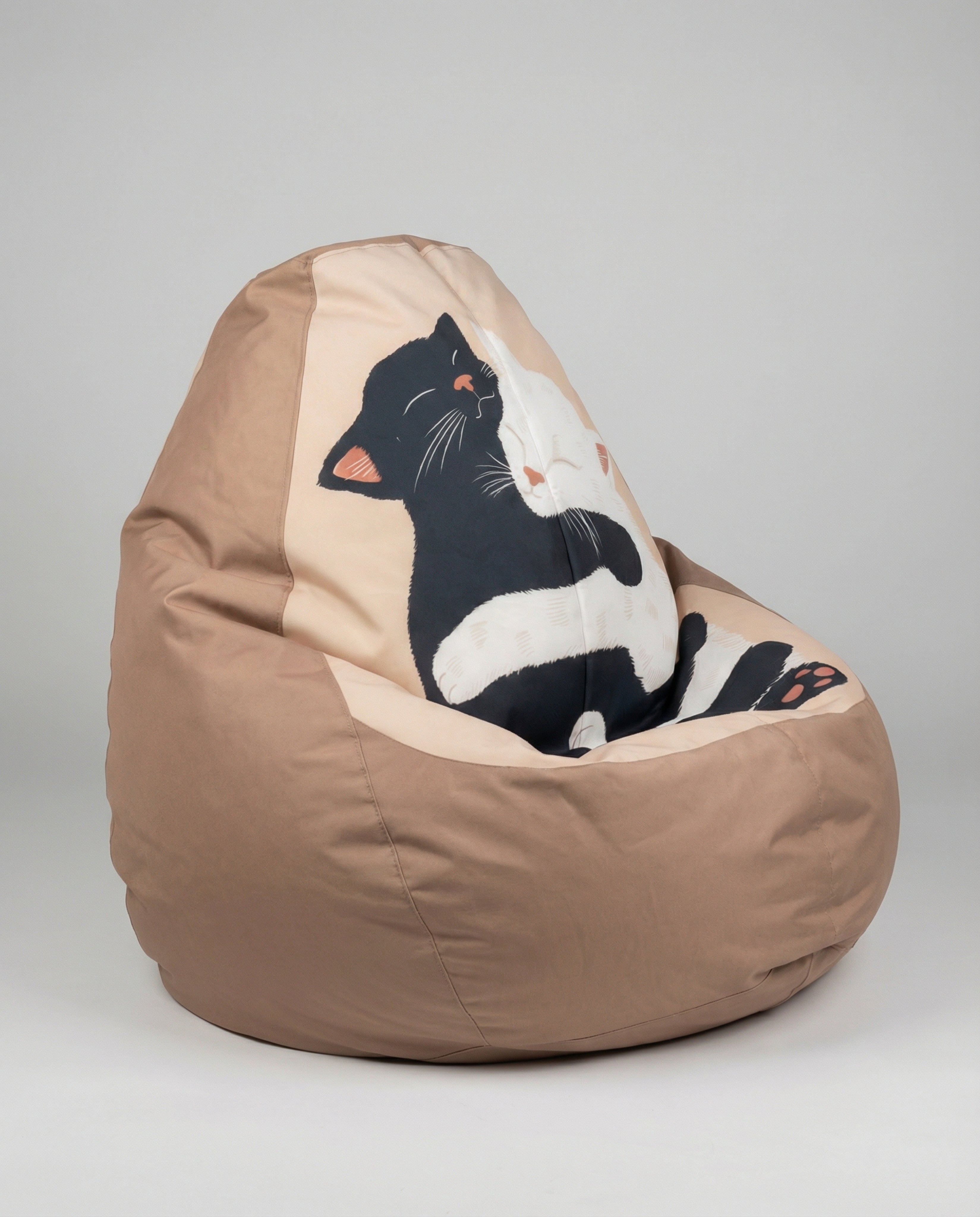 Hugging Cats Bean Bag Chair