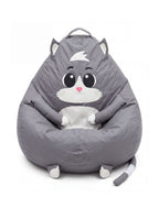 Cat Bean Bag Chair Cover