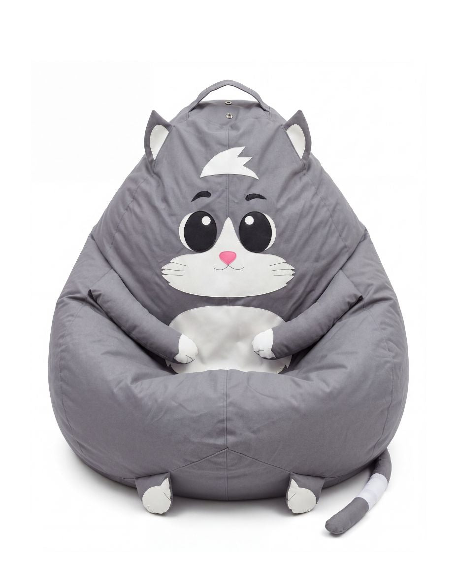 Cat Bean Bag Chair Cover