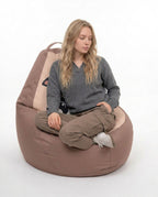 Hugging Cats Bean Bag Chair Cover