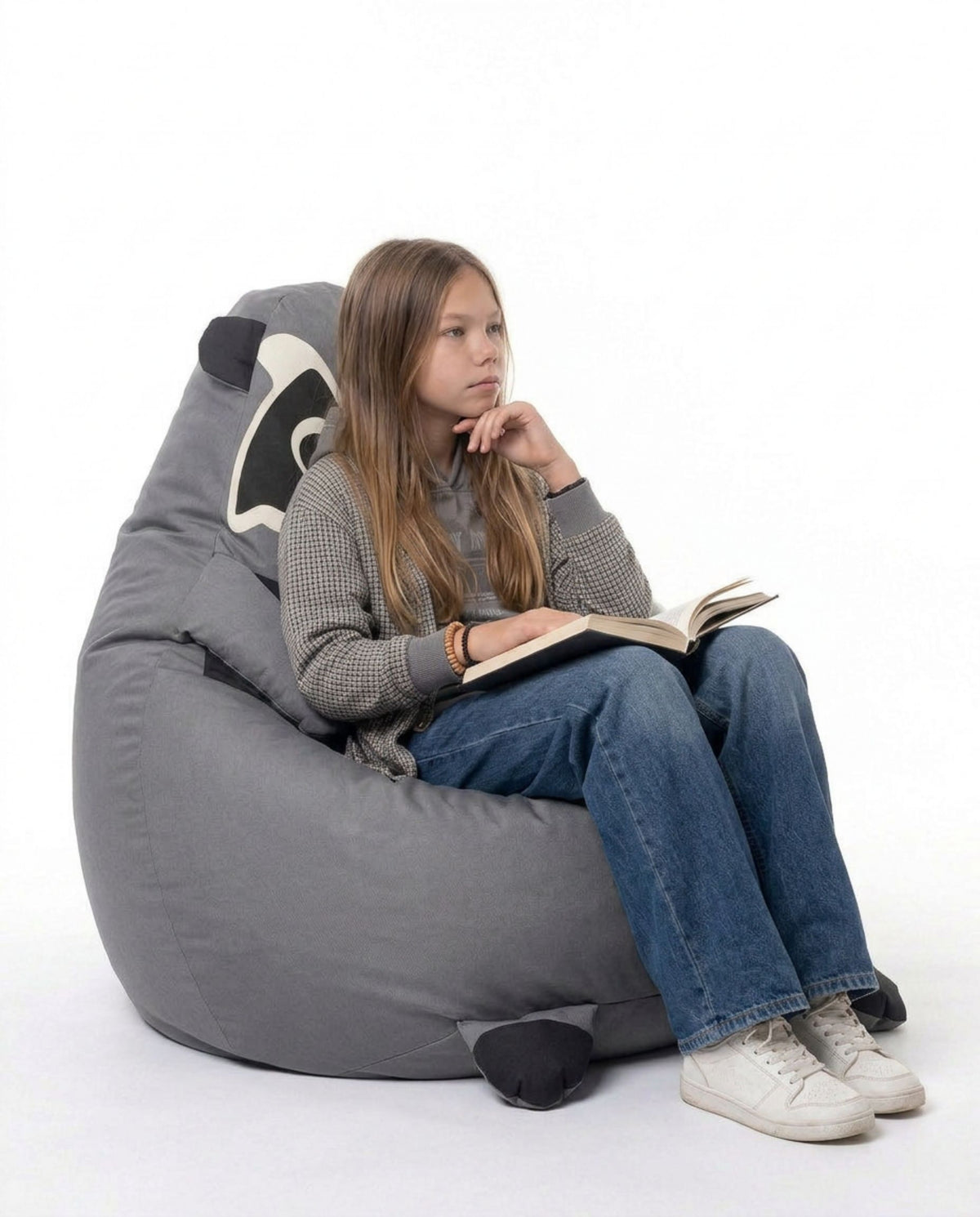 Raccoon Bean Bag Chair Cover
