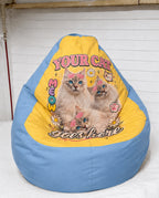 Custom Pet Bean Bag Chair Cover