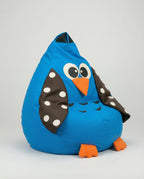 Owl Polka Dot Bean Bag Chair
