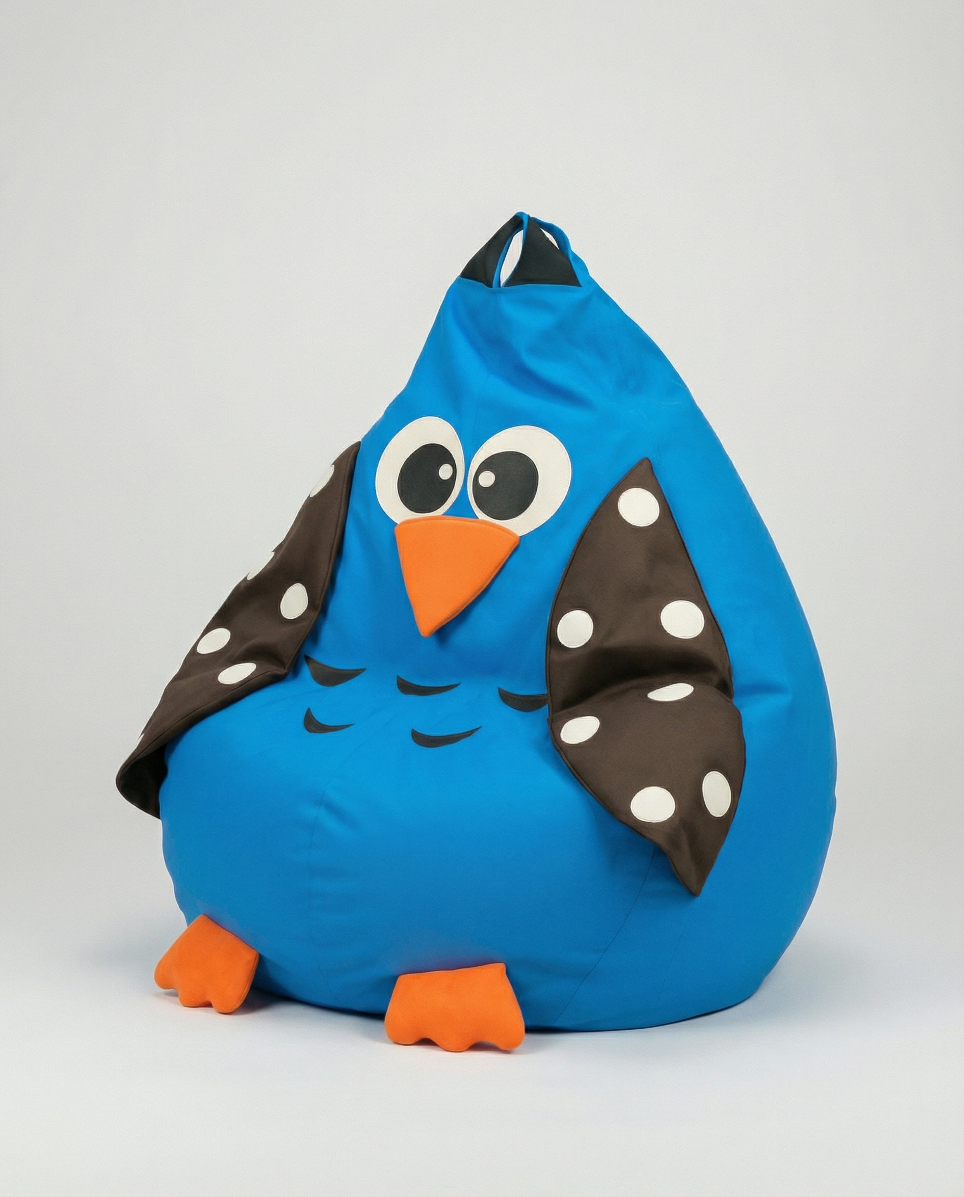 Owl Polka Dot Bean Bag Chair