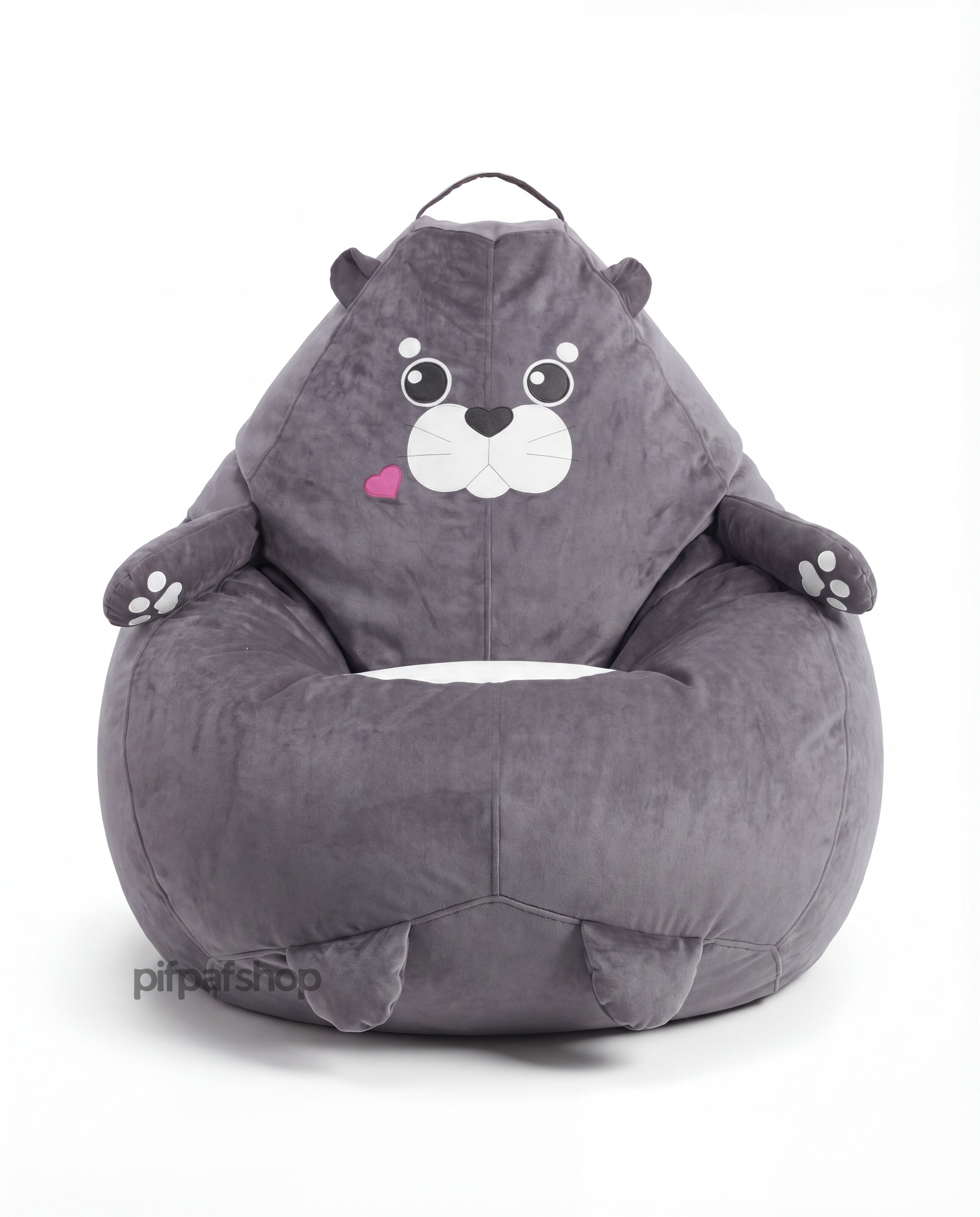 Cute Seal Bean Bag Chair Cover