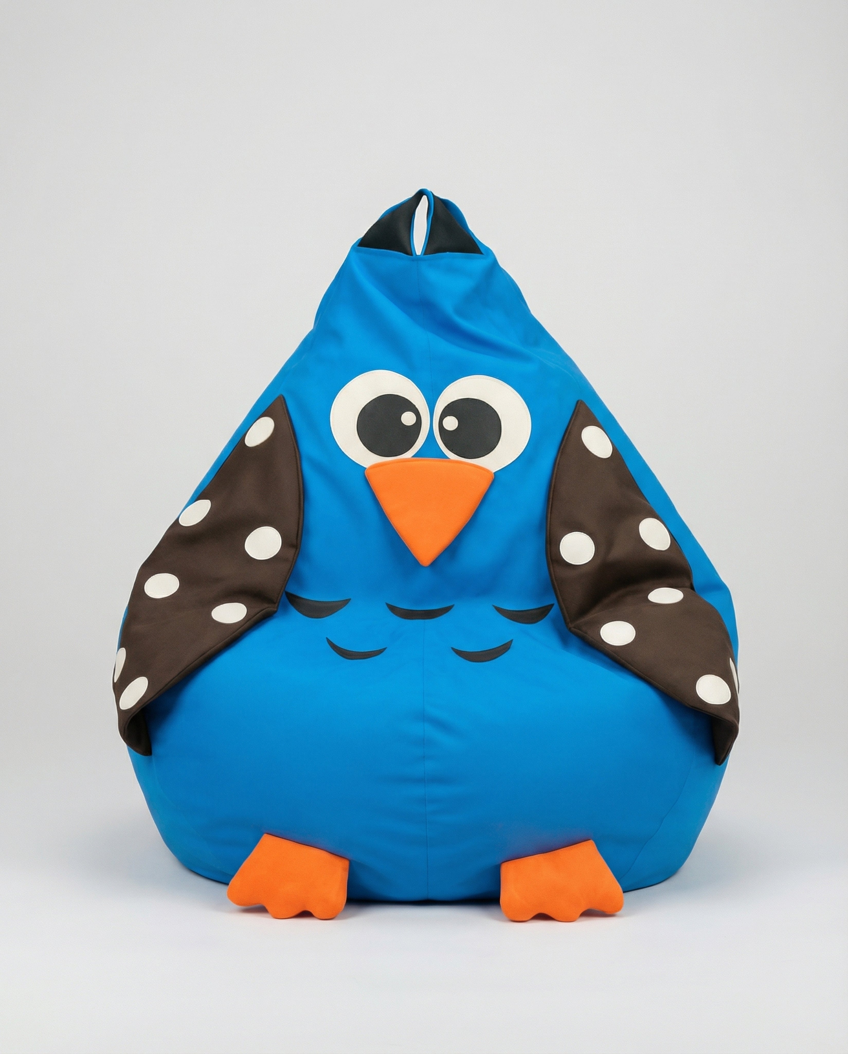 Owl Polka Dot Bean Bag Chair