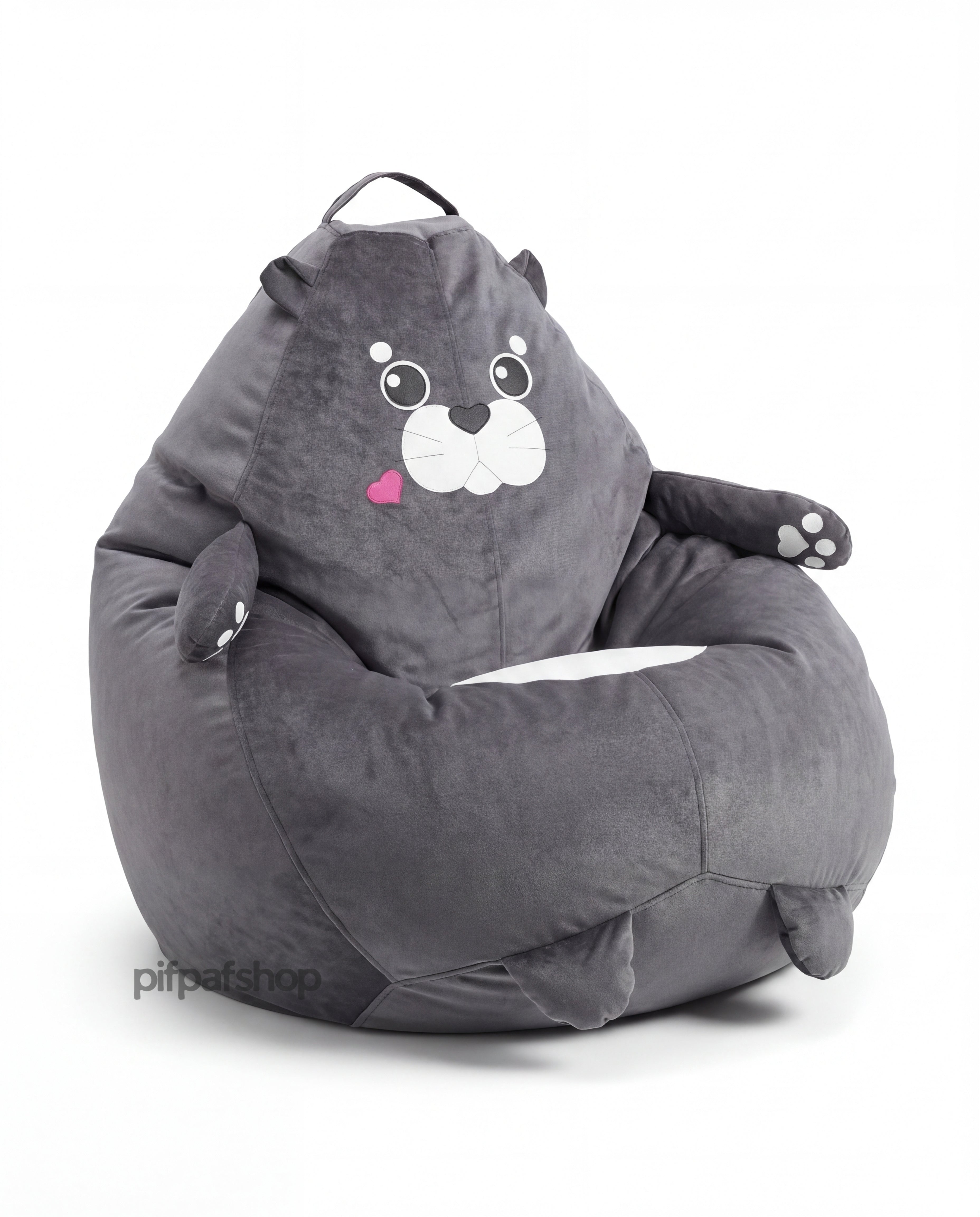 Cute Seal Bean Bag Chair Cover