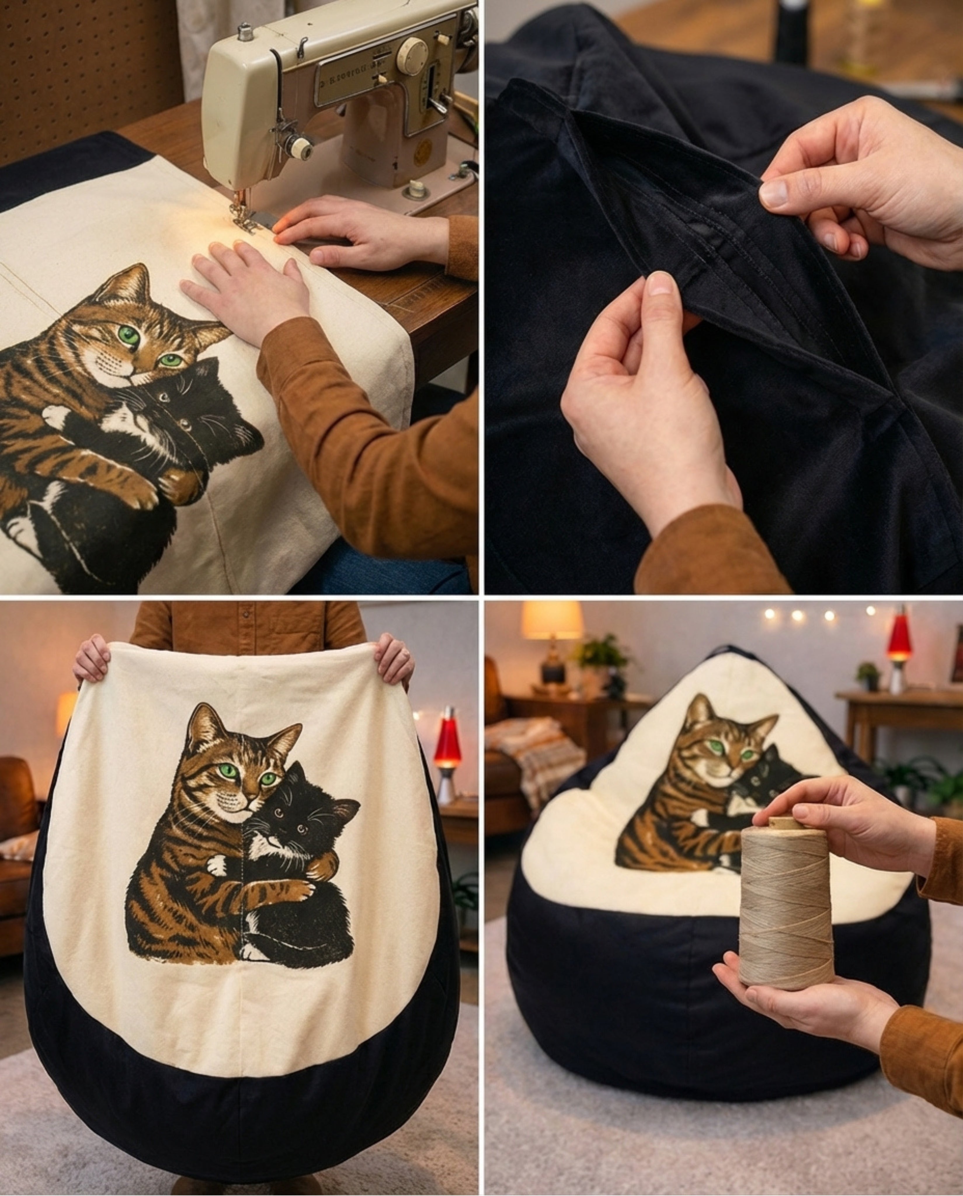 Custom Pet Bean Bag Chair