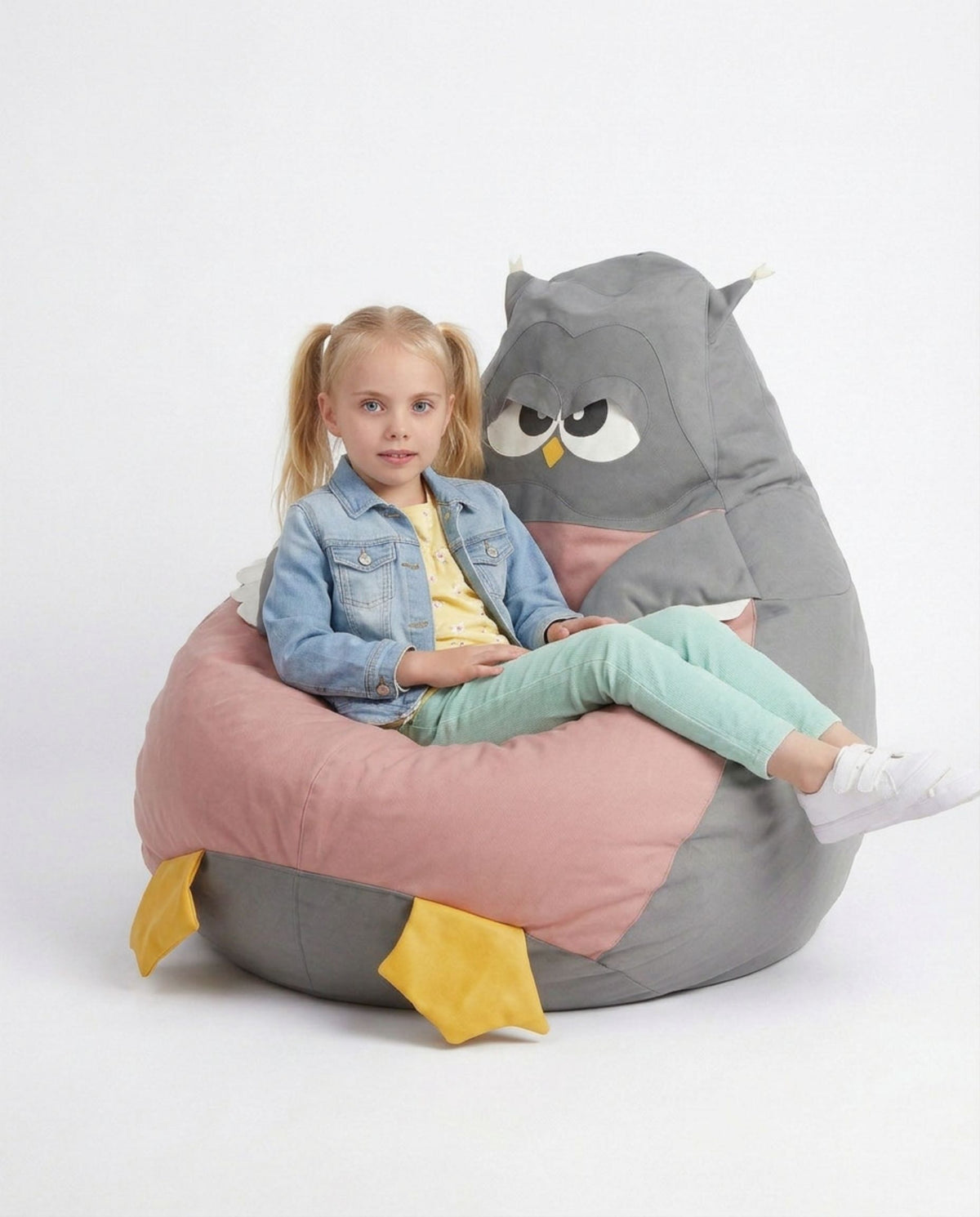Owl Bean Bag Chair Cover