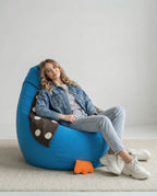 Owl Polka Dot Bean Bag Chair