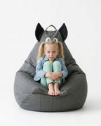 Wolf Bean Bag Chair Cover